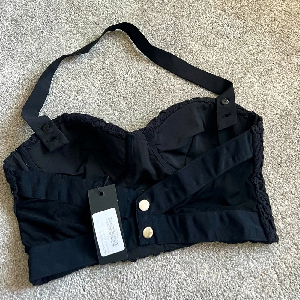 Crochet bralet top - Picture 3 of 5